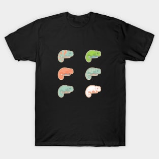 Baby Pastel Chameleons T-Shirt